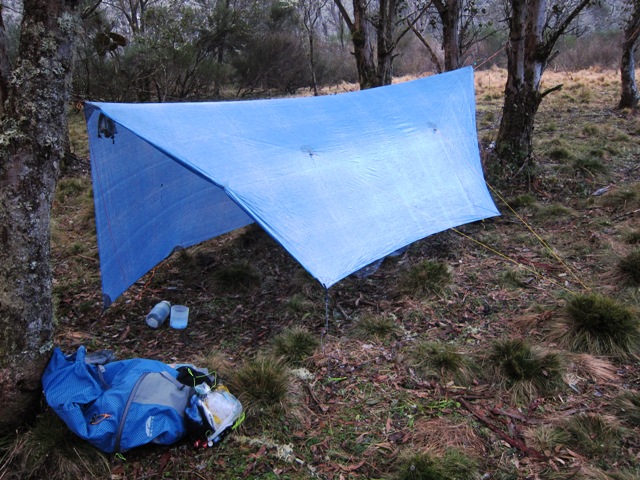 7. Hammock Set-up, One door rolled up for access.JPG
