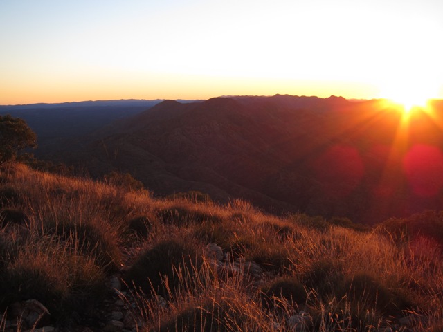 Sunset from Brinkley Bluff.JPG