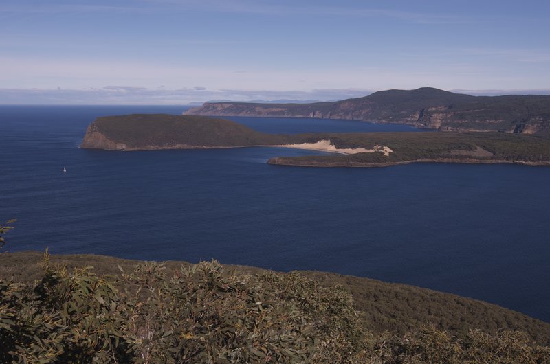 Day 2 - 2 View across Port Arthur  to Crescent Bay.jpg