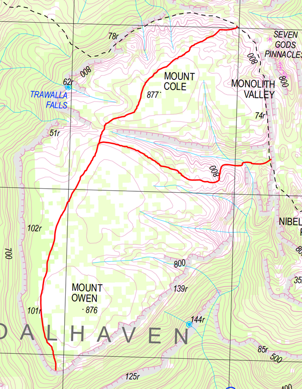 Mt Cole and Mt Owen route topo.png
