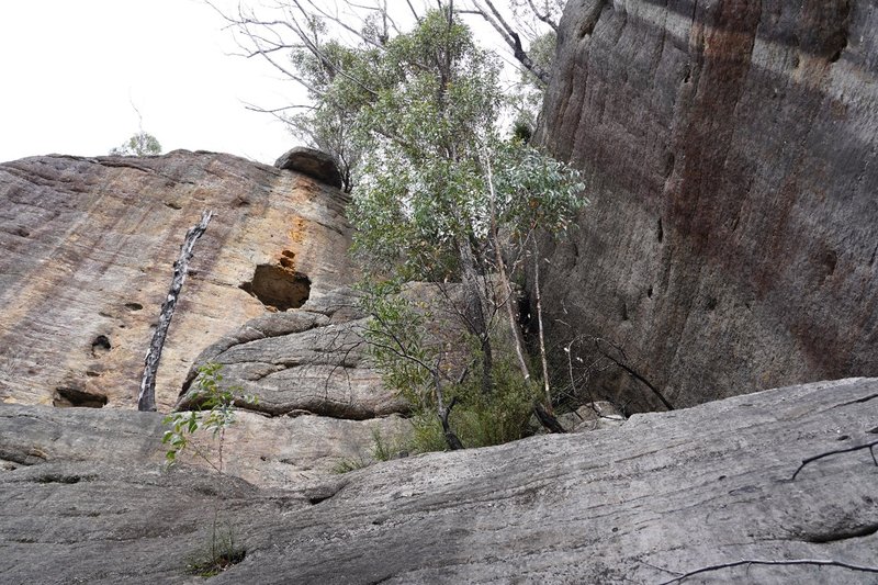Climb viewed from the base of Donjon.jpg