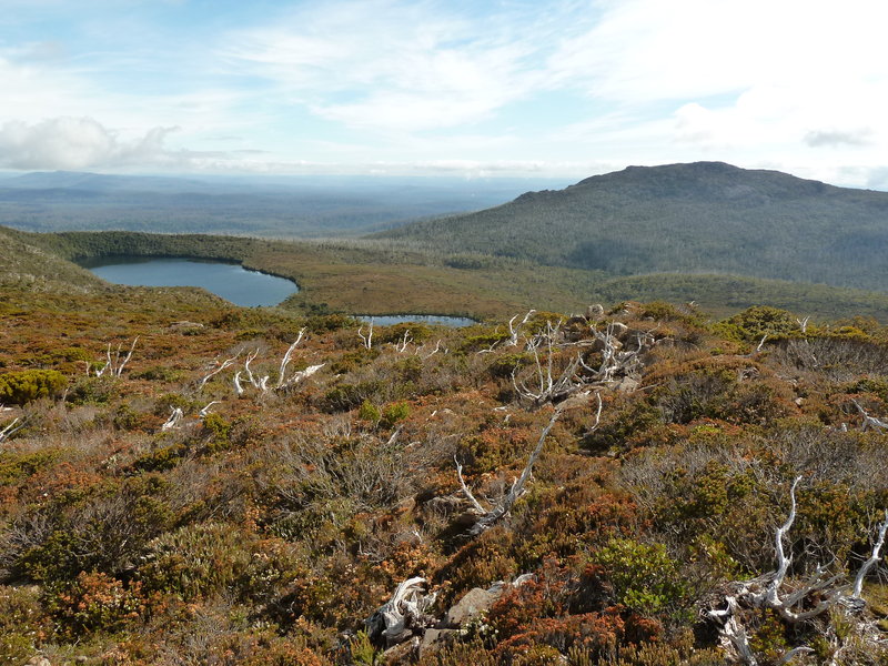 Mt Shakespeare and Lakes Laures and Daphne from near Cunninghams Knoll.JPG